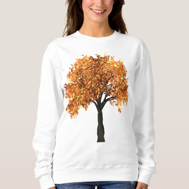 AUTUMN TREES FALL T-SHIRTS SWEATSHIRT (Front)