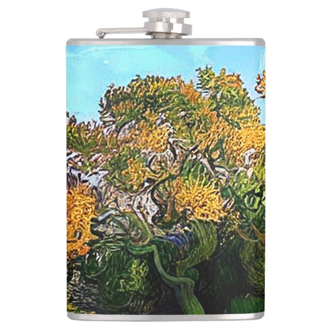 AUTUMN TREES FLASK (Front)