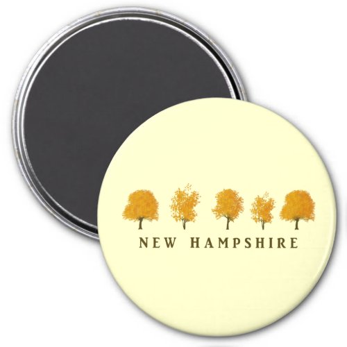 Autumn Trees _ NH Magnet