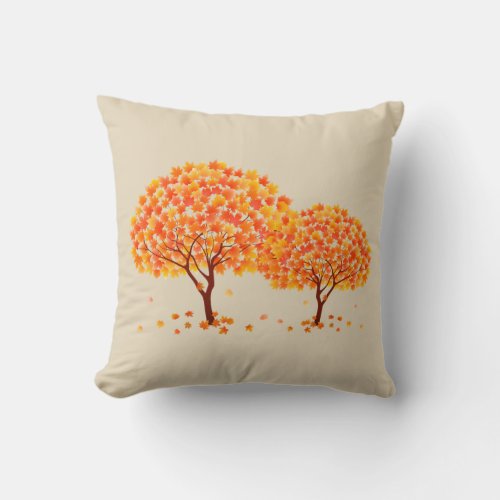 Autumn Trees Pillow