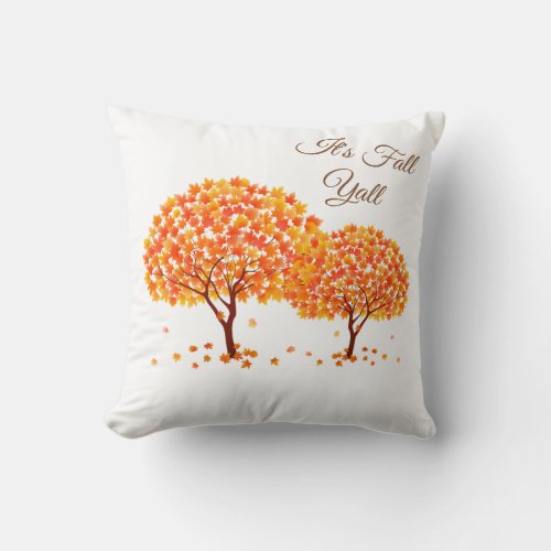 Autumn Trees Pillow