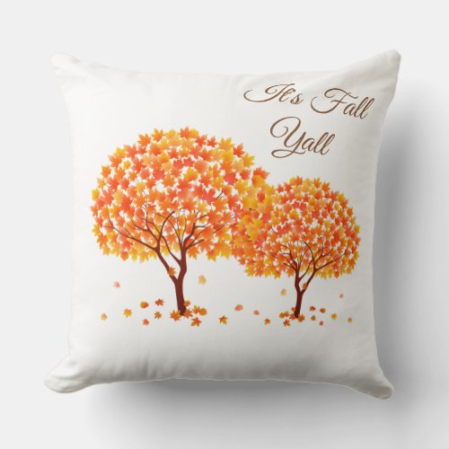Autumn Trees Pillow