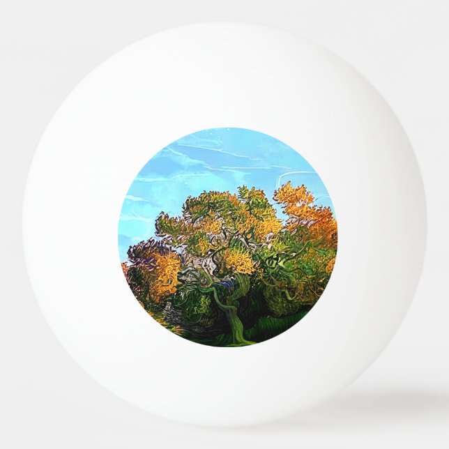 AUTUMN TREES PING PONG BALL (Front)