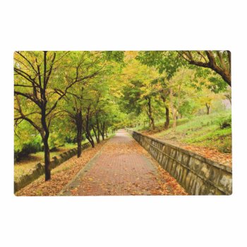 Autumn Trees Placemat by HighSkyPhotoWorks at Zazzle