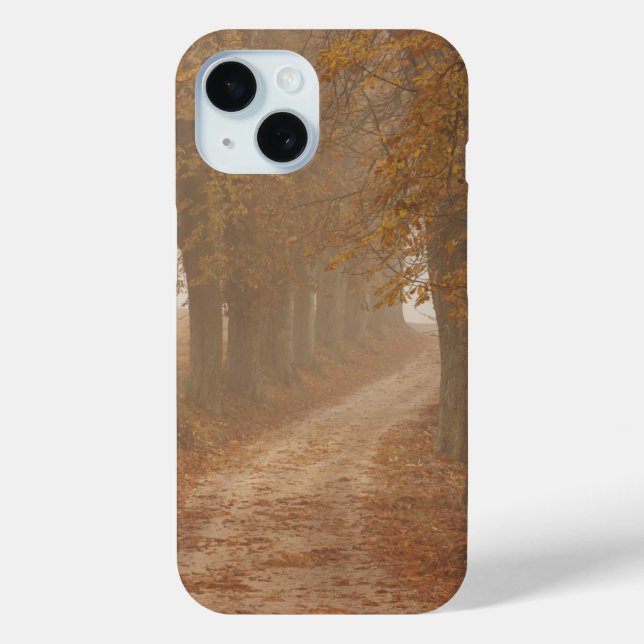 Autumn Trees Woodland Path Case-Mate iPhone Case (Back)