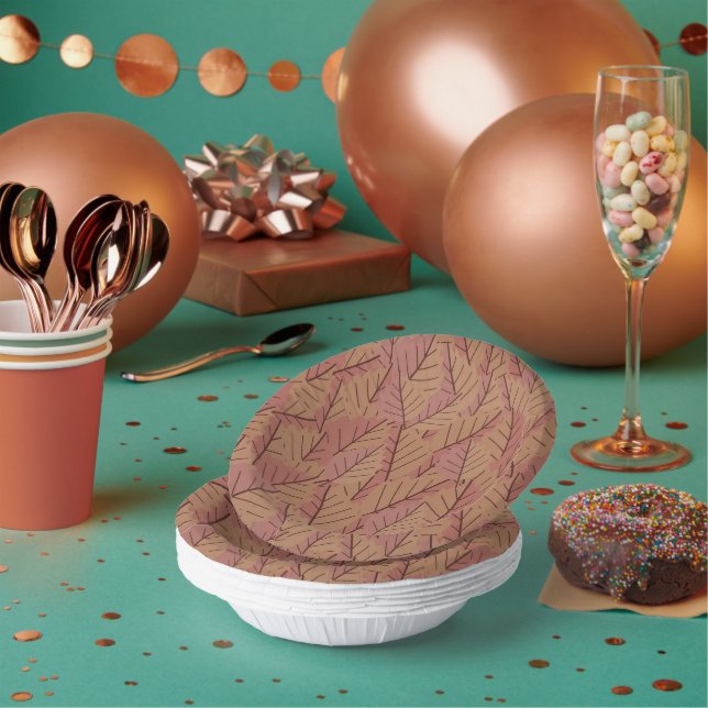 Autumn Twig    Paper Bowls (Multi)
