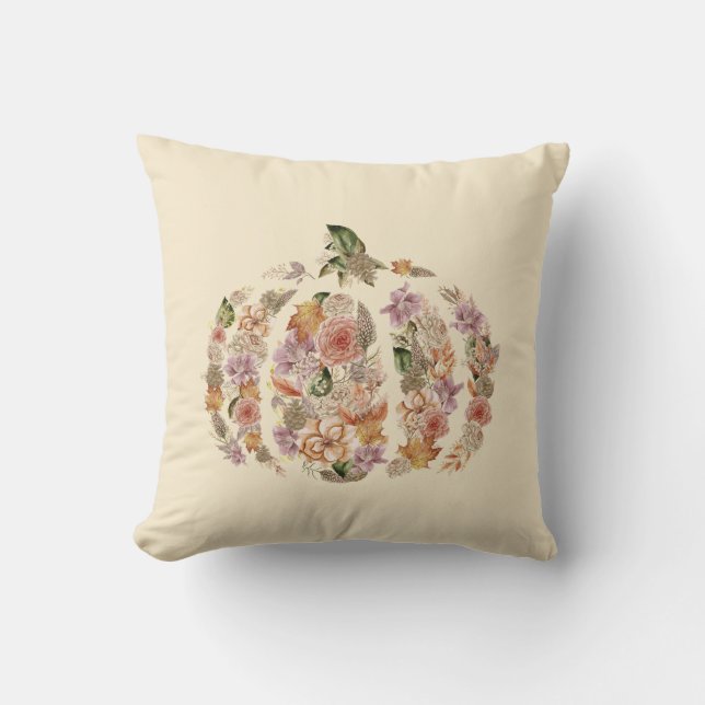 Autumn Two-Sided Throw Pillow (Front)