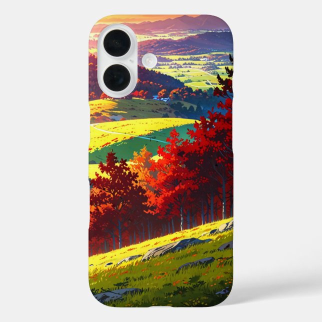 Autumn Valley View Case-Mate iPhone Case (Back)