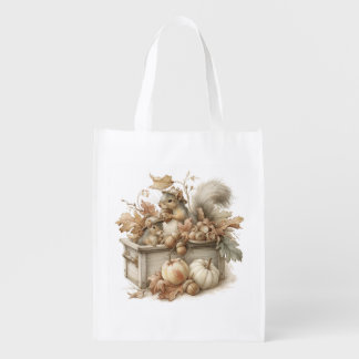 autumn vegetable harvest, Thanksgiving Day Grocery Bag