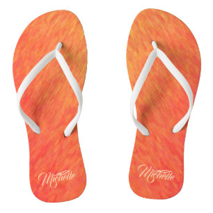 Autumn Vibe-Fall Decor- Flip Flops