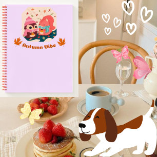 Autumn Vibe Journal gift for her 🌸💗🤎🍁✨