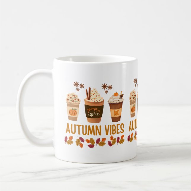 Autumn Vibes Coffee Mug (Left)