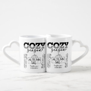 Autumn Vibes Couple Mugs