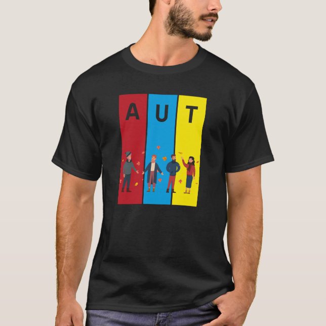 Autumn Vibes in Color T-Shirt (Front)