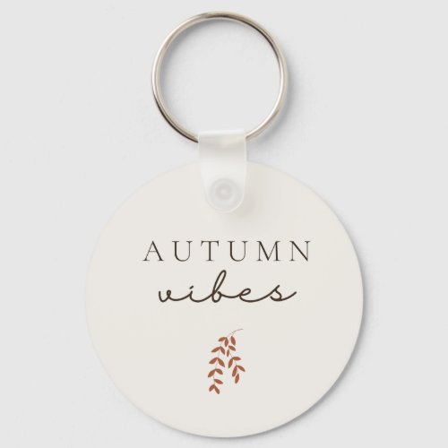 Autumn vibes  keychain