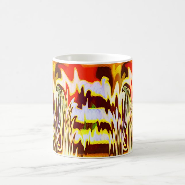 Autumn vibrations art coffee mug (Center)