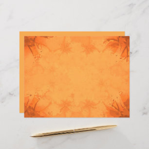Autumn Victorian Brown Orange Pattern