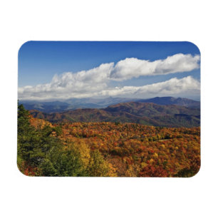 Autumn view of Southern Appalachian Mountains Magnet