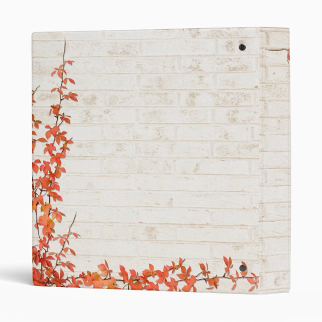 Autumn Vine 3 Ring Binder (Back/Spine)