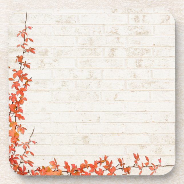 Autumn Vine Drink Coaster (Front)