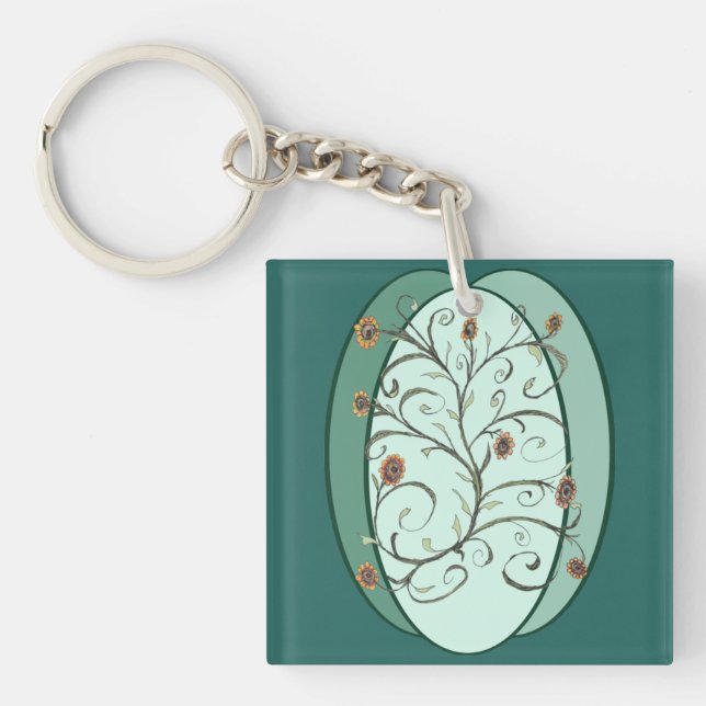 Autumn Vine Keychain (Front)