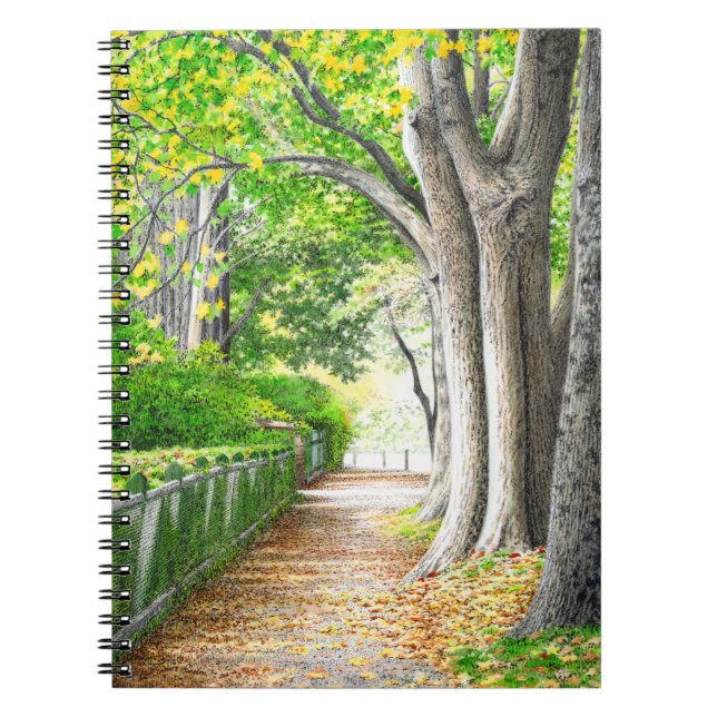 Autumn Walk - Notebook (Front)