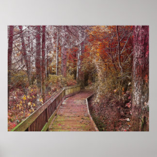 Autumn Walk Poster