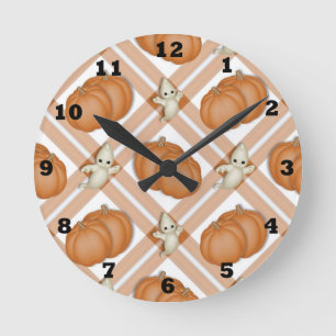 Autumn Wall Clock
