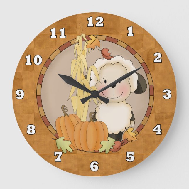 Autumn Wall Clock (Front)