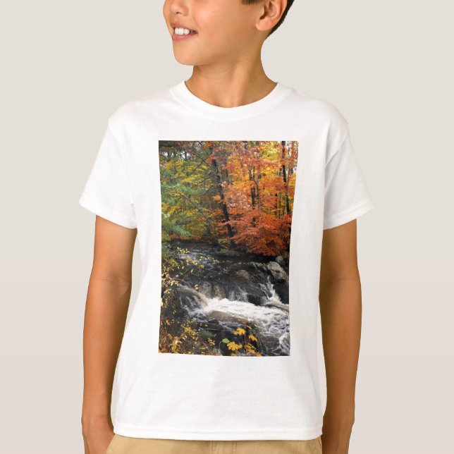 Autumn Waterfall T-Shirt (Front)