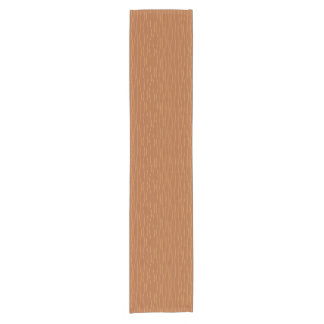 Autumn Wavy Lines Table Runner | Brown & Orange