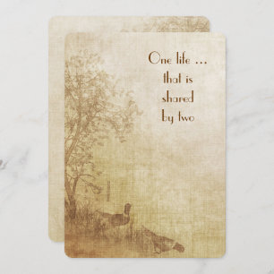 Autumn Wedding Invite