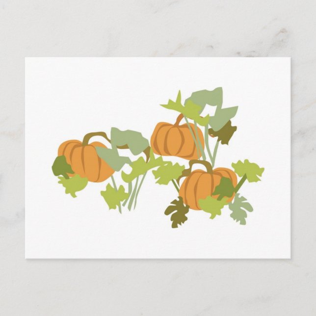 Autumn Weddings Save The Date Postcards (Front)