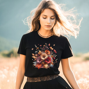 Autumn Wildflower Women's Tri-Blend Shirt