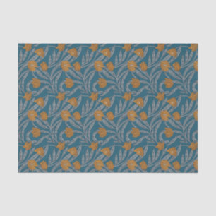 Autumn William Morris Style Pattern Tissue Paper