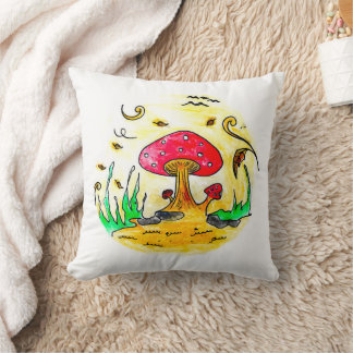 Autumn Wind (Autumn Treehouse Collection) Throw Pillow