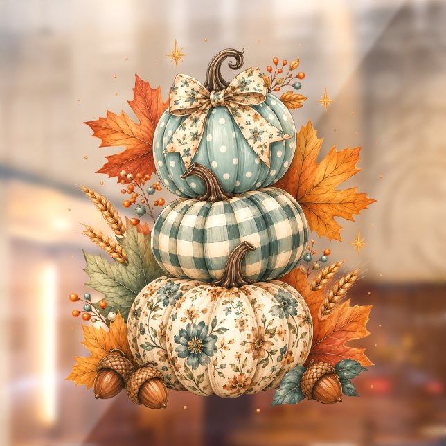 Autumn Window Cling (Sheet 2)