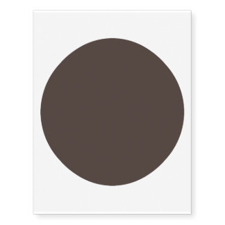 Autumn Winter Color Hot Fudge Temporary Tattoos