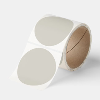 Autumn Winter Color Silver Birch Classic Round Sticker