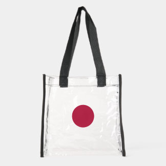 Autumn Winter Color Viva Magenta Clear Tote Bag