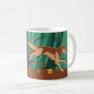 Autumn Wolf Coffee Mug