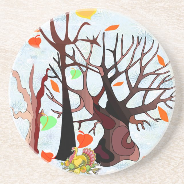 Autumn Wonderland - Coaster (Front)