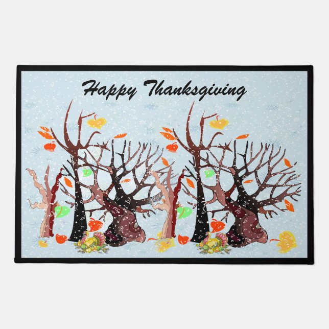 Autumn Wonderland - Door Mat (Front)