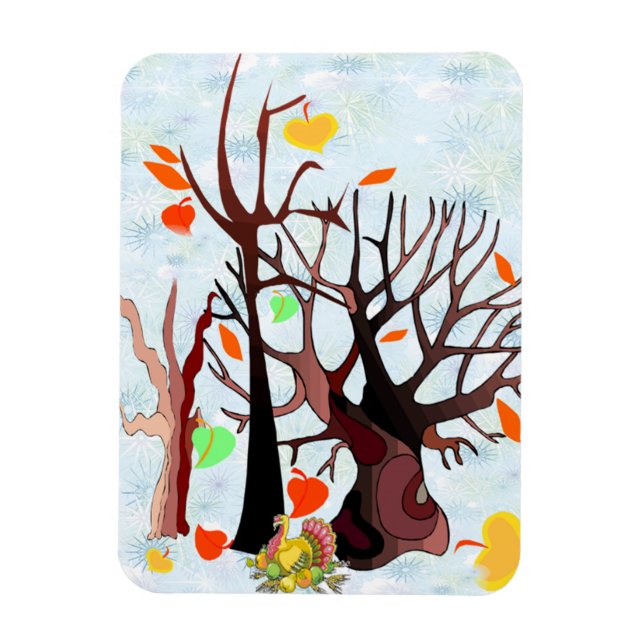 Autumn Wonderland - Magnet (Vertical)