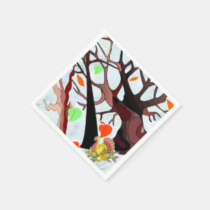 Autumn Wonderland - Paper Napkins