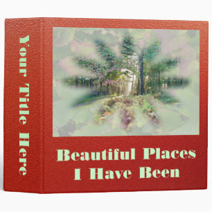 Autumn Woodland Scenery Binder