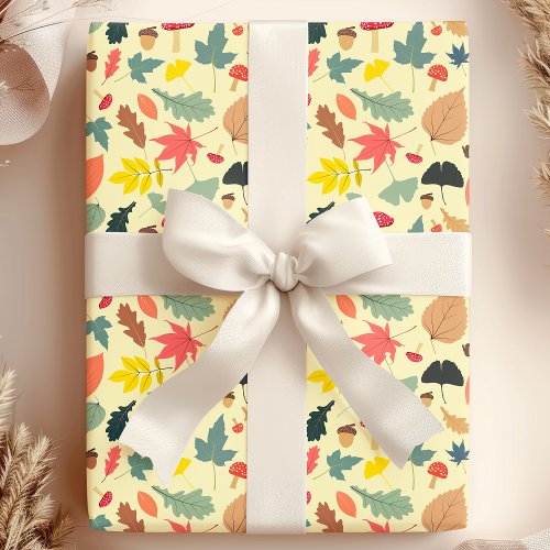 Autumn Woodland Whimsy Wrapping Paper
