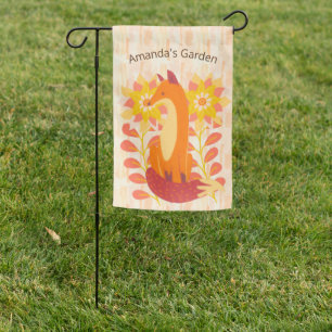 Autumn Woods Garden Flag