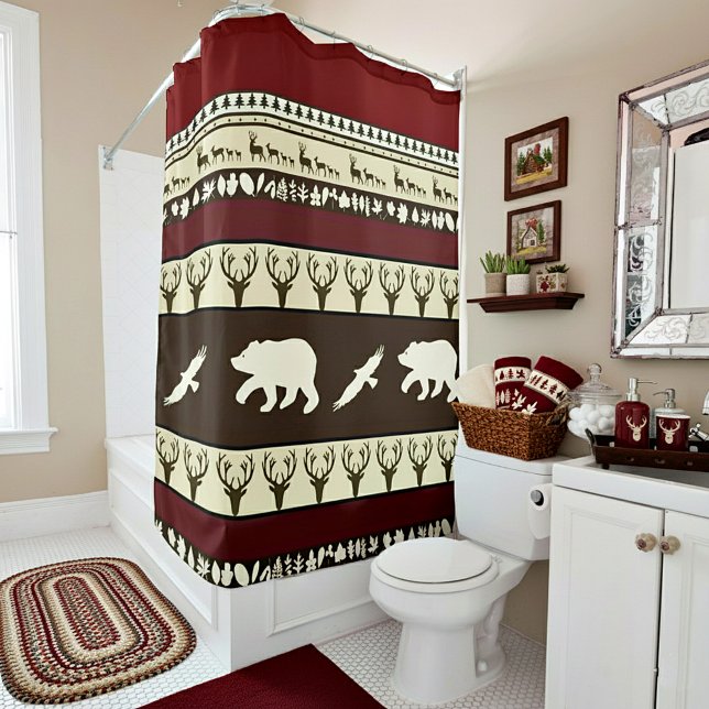 Autumn woods  shower curtain (Creator Uploaded)