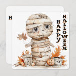 Autumn Wrapped – Mummy in the Pumpkin Patch Cards